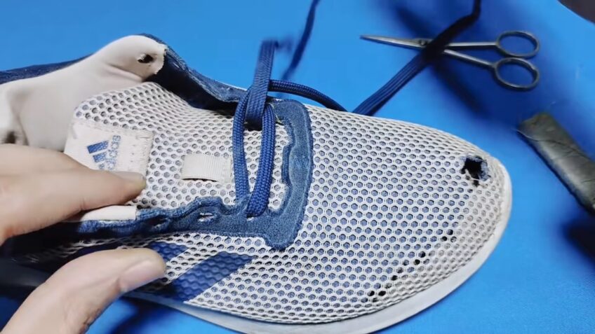 prevent holes on shoes